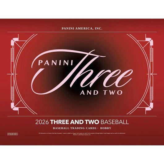 2026 Panini Three & Two Baseball Hobby Box (Presell)