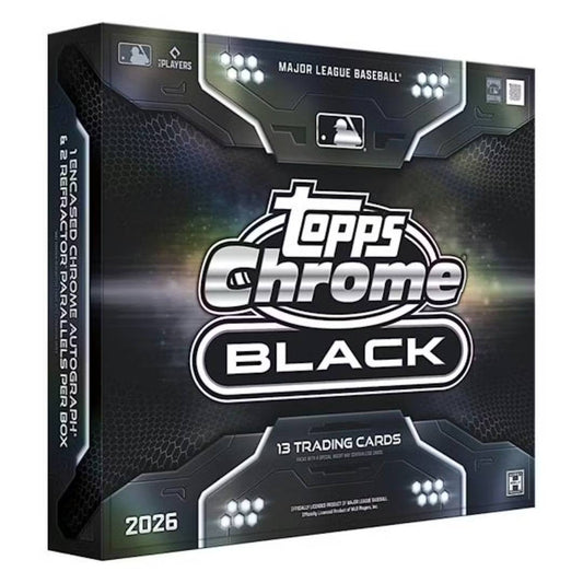 2026 Topps Chrome Black Baseball Hobby Box
