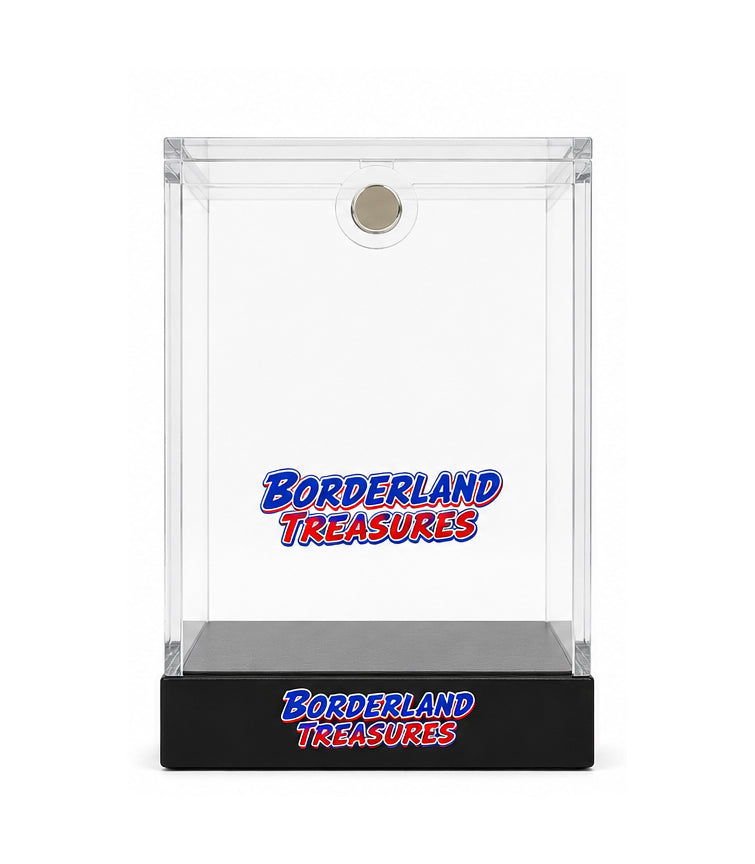 Borderland Treasures Signature Display Case – Premium Collector Series