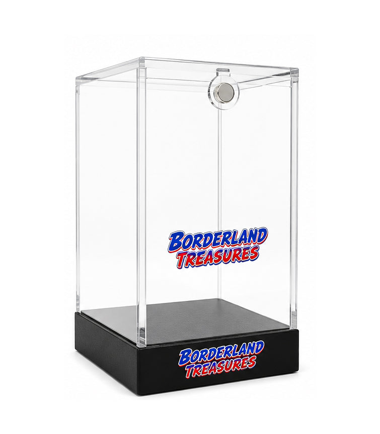 Borderland Treasures Signature Display Case – Premium Collector Series