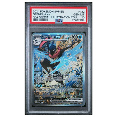 Greninja ex Promo SVP EN #132 PSA 10