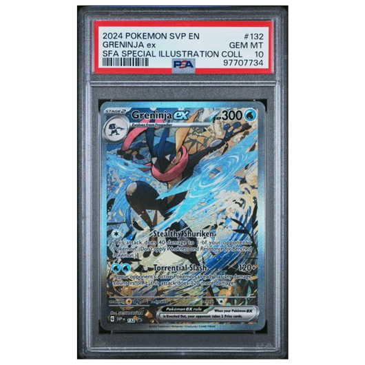 Greninja ex Promo SVP EN #132 PSA 10