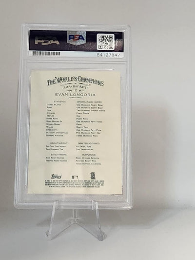 Evan Longoria Topps Allen & Ginters Signed Card PSA Authentic Auto