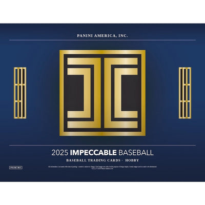 2025 Panini Impeccable Baseball Hobby Box