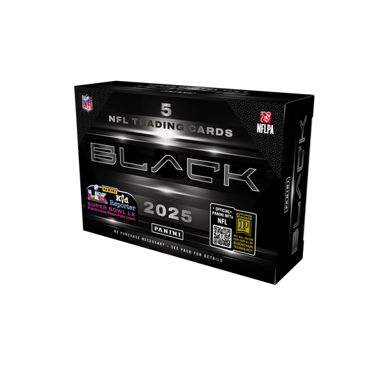 2025 Panini Black NFL Trading Card Box Hobby