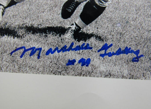 Charley Trippi Marshall Goldberg Signed 8.5x11 Photo I