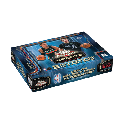 2025-26 Topps Chrome Update Series Basketball Delight Box