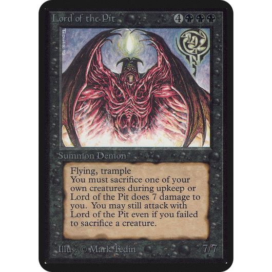 Lord of the Pit [Limited Edition Alpha]