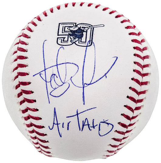 Fernando Tatis Jr. Autographed Official MLB 50th Anniversary Logo Baseball San Diego Padres "Air Tatis" JSA Stock #202021