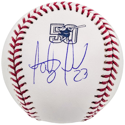 Fernando Tatis Jr. Autographed Official MLB 50th Anniversary Logo Baseball San Diego Padres JSA Stock #202022