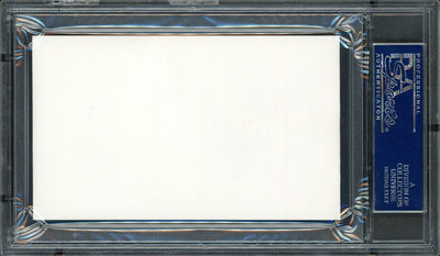 John Thompson Autographed 3x5 Index Card Georgetown University Coach PSA/DNA #83721235