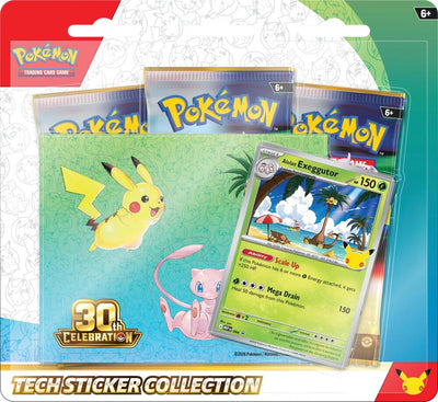 Pokémon TCG: 30th Celebration (Anniversary) Tech Sticker Collection [Alolan Exeggutor]