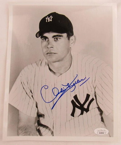 Charlie Keller Signed 8x10 Photo JSA AI29334