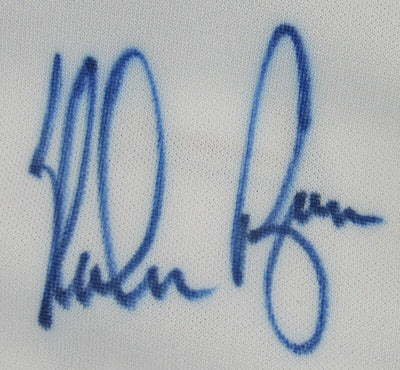 Nolan Ryan Signed Replica Rangers Jersey JSA AL48481