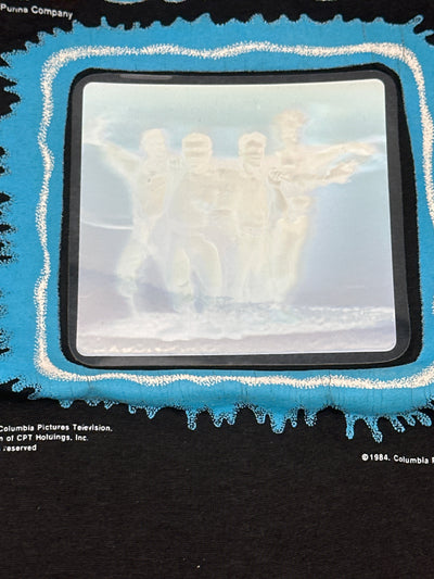 Vintage 1980s Ralston Ghostbusters Hologram Bundle – Original Mail-Away T-Shirt + Hologram Cereal Box RARE