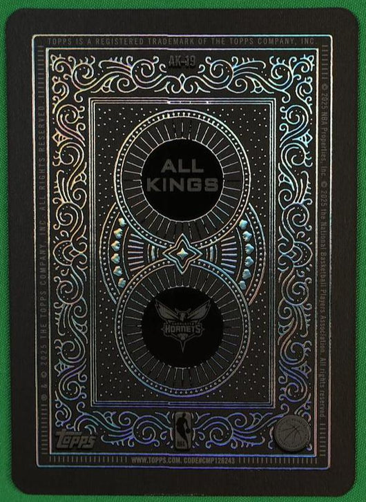Topps Kon Knueppel All Kings Charlotte Hornets