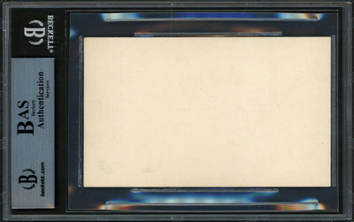 Heinie Zimmerman Autographed 3x5 Index Card Cubs, NY Giants Beckett BAS #14066623