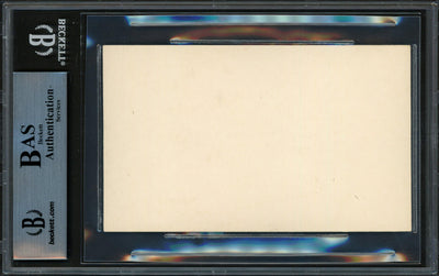 Heinie Zimmerman Autographed 3x5 Index Card Cubs, NY Giants Beckett BAS #14066624