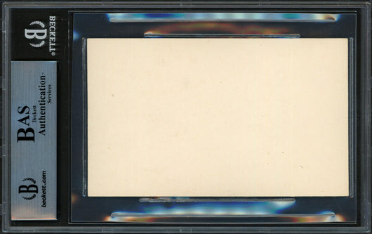 Heinie Zimmerman Autographed 3x5 Index Card Cubs, NY Giants Beckett BAS #14066624