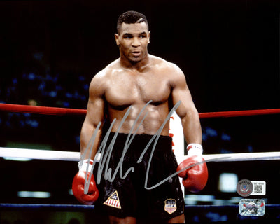 Mike Tyson Autographed 8x10 Photo Beckett BAS Stock #202435