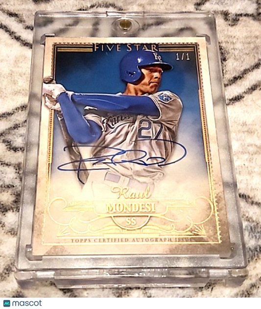 2016 Topps Five Star Raul Mondesi  #FSA-RM Holographic Gold 1/1
