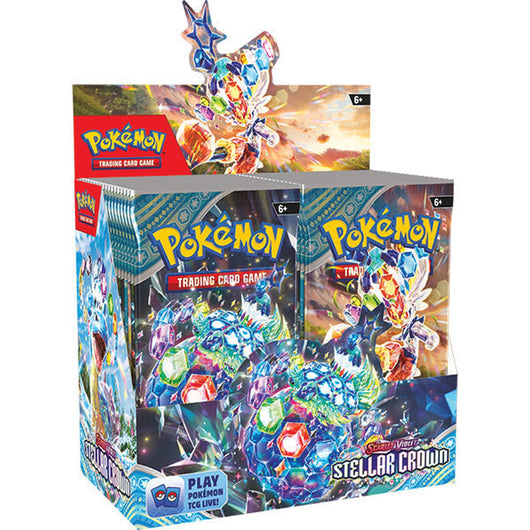 Pokemon TCG: Scarlet & Violet 07 Stellar Crown- Booster Box