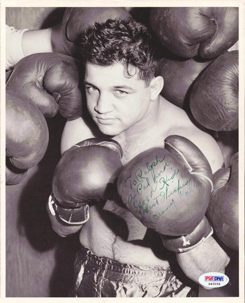 Benny Calla Autographed 8x10 Photo To Ralph PSA/DNA #S42034
