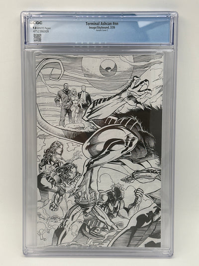 Terminal #1 Retailer Exclusive Ashcan Wraparound Set of 2 Covers C/D CGC 9.8