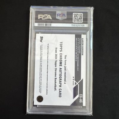 2023 Topps Chrome Aaron Gordon #CGAG SuperFractor PSA 8