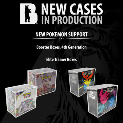 Bearish True Fit Acrylic Case - Fits Standard Size Elite Trainer Boxes