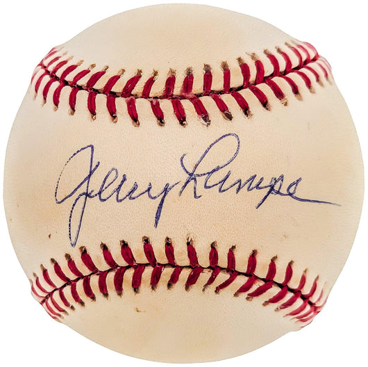Jerry Lumpe Autographed Official AL Baseball New York Yankees Beckett BAS #BE16581