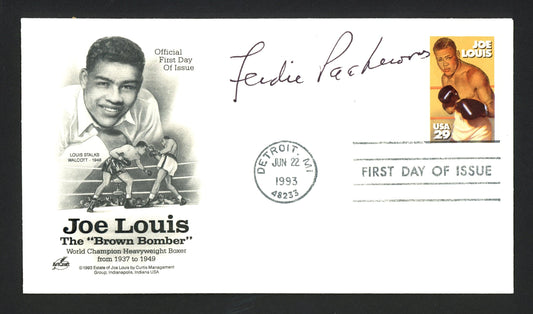 Ferdie Pacheco Autographed First Day Cover Fight Doctor SKU #165084