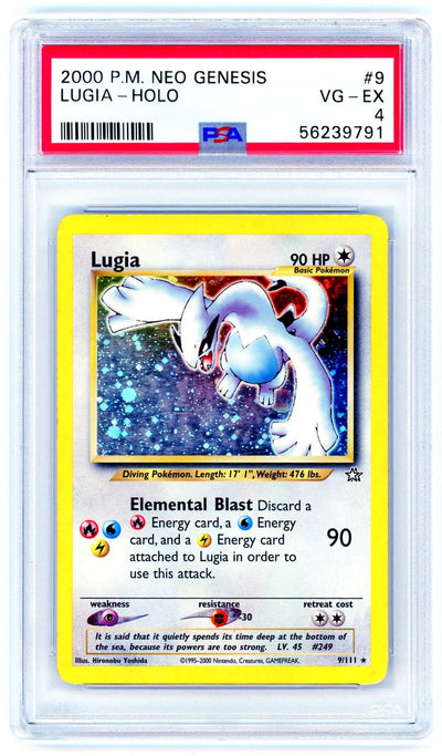 PSA (VG-EX 4) Lugia-Holo #9 - Pokemon Neo Genesis (56239791)