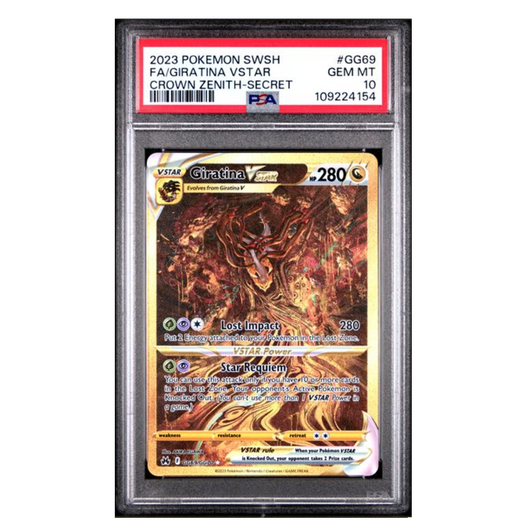 Giratina VSTAR Crown Zenith #GG69 PSA 10