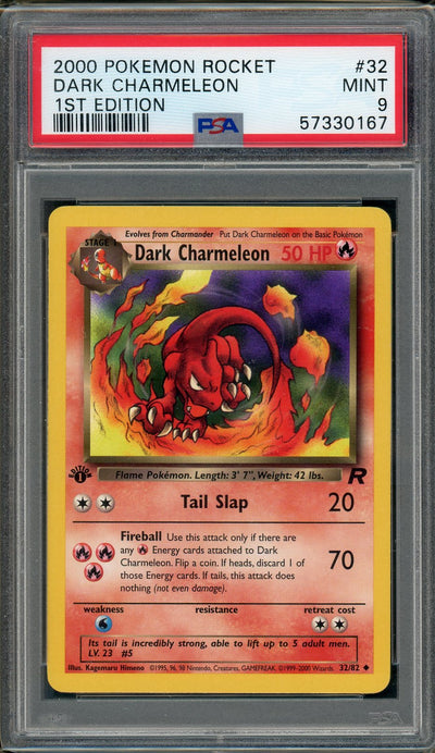PSA (MINT 9) Dark Charmeleon #32 - Pokemon Rocket (#57330167)