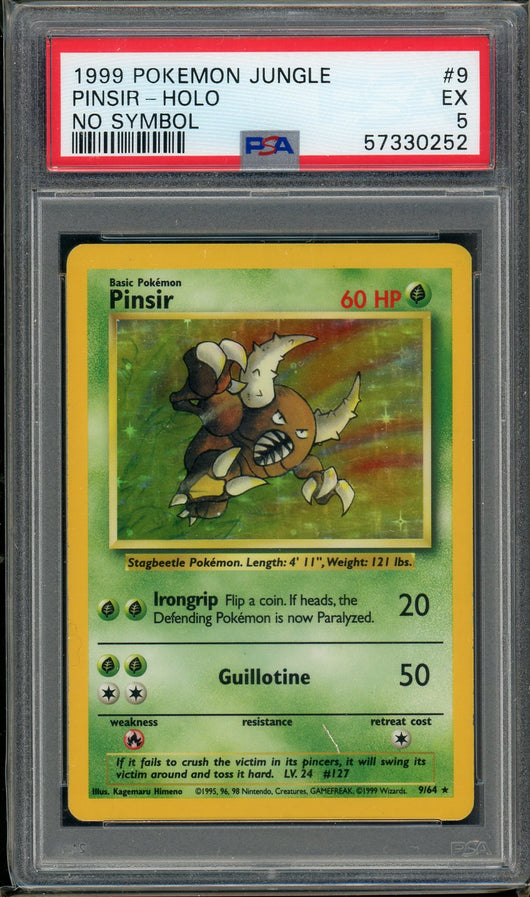 PSA (EX 5) Pinsir-holo #9 - Pokemon Jungle (#57330252)
