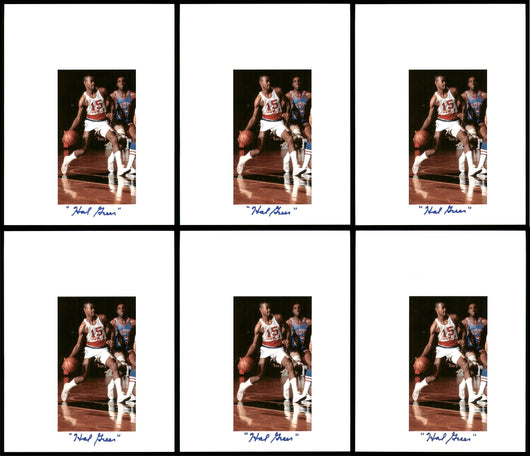 Hal Greer Autographed 8.5x11 Photo 12 Count Lot Philadelphia 76ers SKU #194007