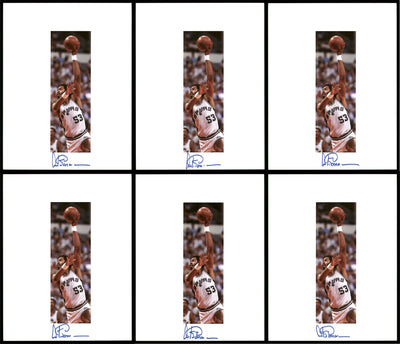 Artis Gilmore Autographed 8.5x11 Photo 12 Count Lot San Antonio Spurs SKU #194008