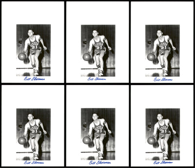 Bill Sharman Autographed 8.5x11 Photo 12 Count Lot Boston Celtics SKU #194009