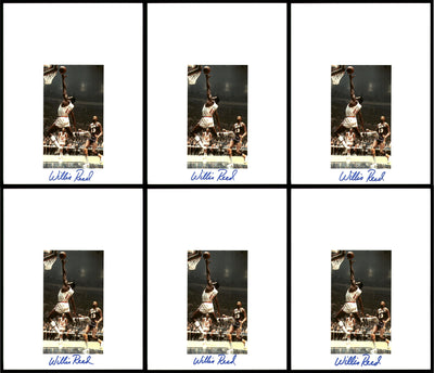 Willis Reed Autographed 8.5x11 Photo 12 Count Lot New York Knicks SKU #194018
