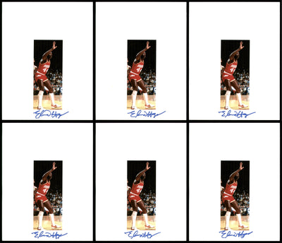 Elvin Hayes Autographed 8.5x11 Photo 12 Count Lot Houston Rockets SKU #194021