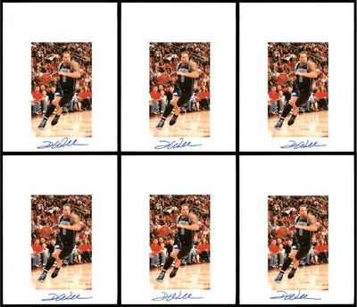 Deron Williams Autographed 8.5x11 Photo 12 Count Lot Utah Jazz SKU #194023