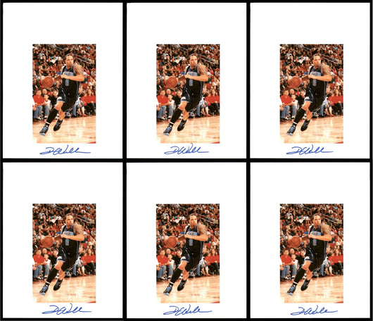 Deron Williams Autographed 8.5x11 Photo 12 Count Lot Utah Jazz SKU #194023