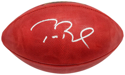 Tom Brady Autographed Official NFL Leather Super Bowl XXXIX Logo Football Fanatics Holo #AA0104078