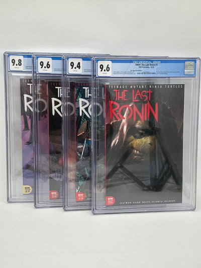 TMNT: The Last Ronin Set Issues 1-4 CGC 9.4-9.8