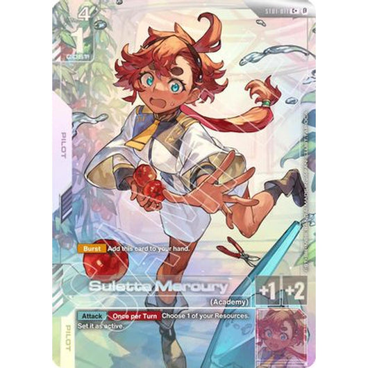 Suletta Mercury (C+) (ST01-011) [Edition Beta] Holofoil