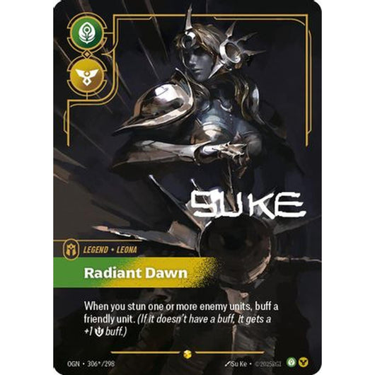 Leona - Radiant Dawn (Signature) (306*/298) [Origins] Foil