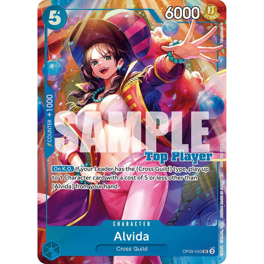 Alvida (CS 25-26 Top Player Pack Vol. 2) (OP09-043) [One Piece Promotion Cards]  Foil