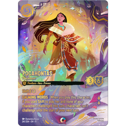 Pocahontas - Peacekeeper (Iconic) (241/204) [Winterspell] Holofoil
