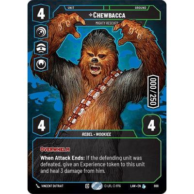 Chewbacca - Mighty Rescuer (Serialized) (888) (888) [A Lawless Time]